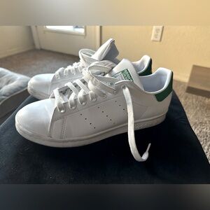 Stan Smith Adidas White and Green Sneakers